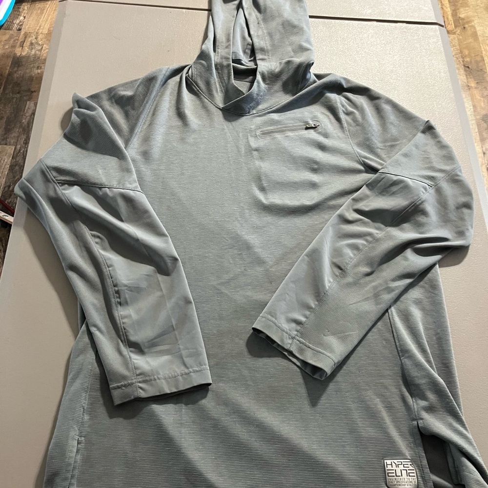 COPY - Nike Men's Hyper Elite Hooded Shooter Basketball Hoodie Pullover Large